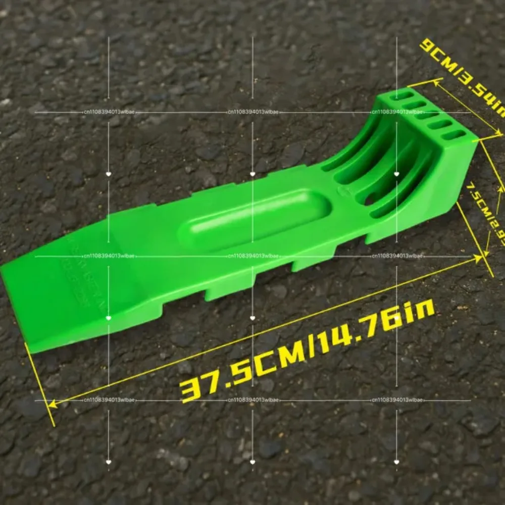 Trailer Interlocking Plastic Tire Skates for Ramp Wrecker Operations