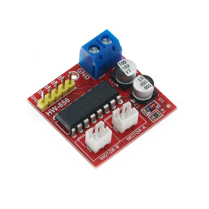 2.5A Dual bridge brushed DC motor Drive Controller Board Module forArduino smart car robot Low power consumption MX1919