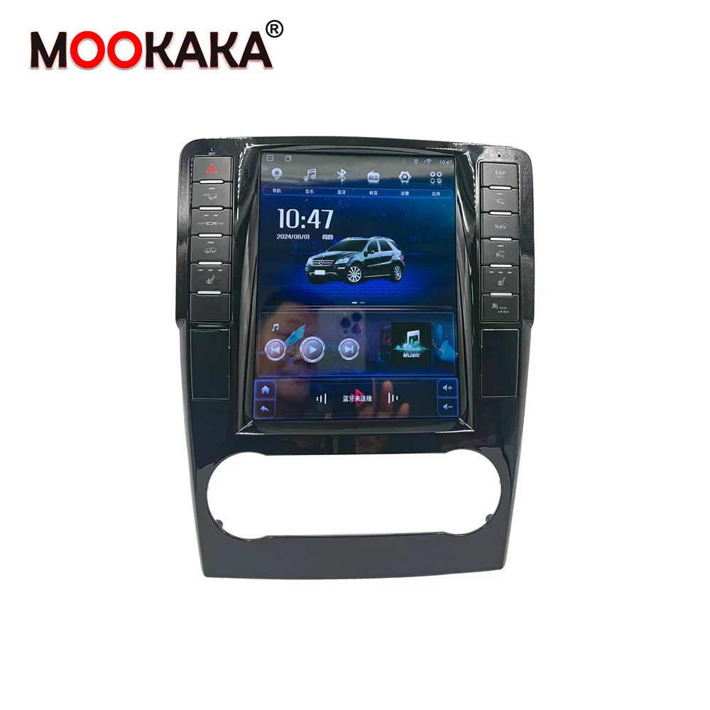 Auto Android For Mercedes Benz ML 2005-2011 ML350 450 Car Radio Carplay Navigation 9.7