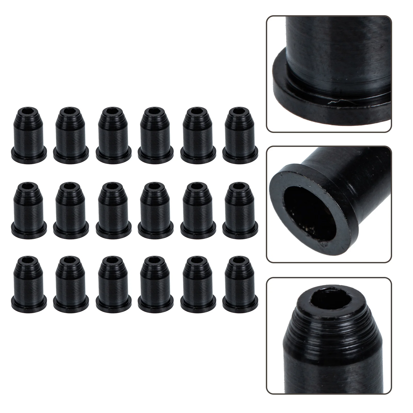 

18Pcs Professional Electric Guitar String Holders Durable Metal Construction Prevents Fraying Guitar Parts String Fixator