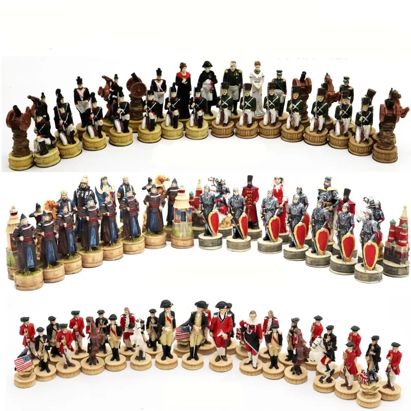 

Unique Modern Chess Set Luxury Free Shipping Social Gift High Quality Chess Set Free Shipping Chadrez Jogo Sports And Recreation