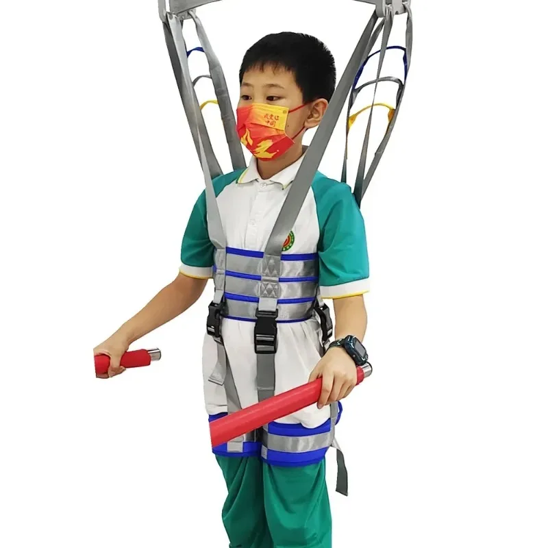 Adjustable Pediatric Gait Belt, Breathable Transfer Sling for Walking Aid & Standing Support, Safe Recovery