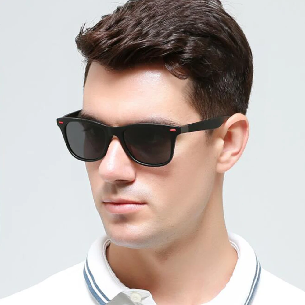 Luxury Designer Polarized Sunglasses Men Women Square Sun Glasses Anti-glare Goggle Travel Fishing Cycling Sunglasses UV400