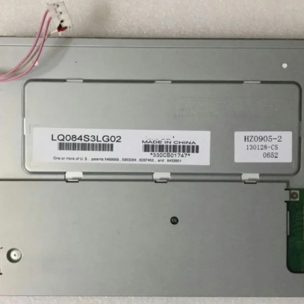 Original 8.4 Inch LQ084S3LG01 LQ084S3LG03 LQ084S3LG02 LCD Panel Display Screen