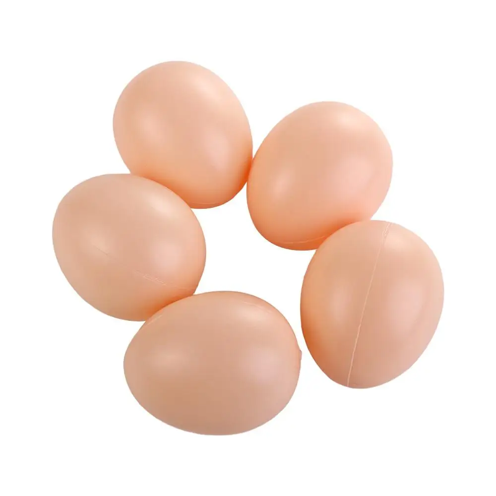 Juguete gallina aves de corral escotilla cría Diy pintura simulación huevos juguete educativo huevos artificiales huevo de Pascua huevos de gallina falsos