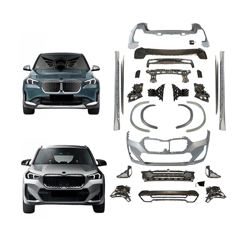 X1 U11 U12 to MT style body kit full set fit for 2023 year+ X1 U11 U12 M sport PP material old to new body kit