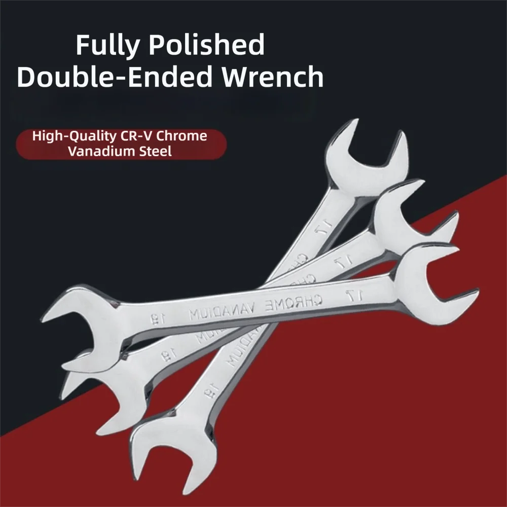 6-32mm Doppel-Maulschlüssel-Set, Handwerkzeuge, Kombischlüssel-Set, Sechskantschlüssel für Sechskantmuttern, Autoreparaturwerkzeug – Detail 2