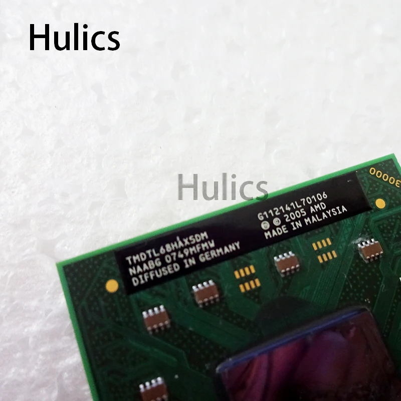 USED AMD Turion 64 X2 TL68 TL 68 CPU Mobile Dual Core 2.4G 35W TL-68 Laptop TMDTL68HAX5DM Socket S1