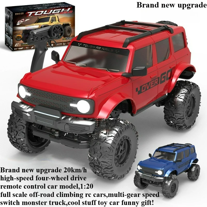Cool Stuff Toy Car Funny Gift-Hot 1:20 Full-scale Off-road Climbing Rc Truck,High-speed 4WD Rc Cars,Monster Truck,Toys for Boys