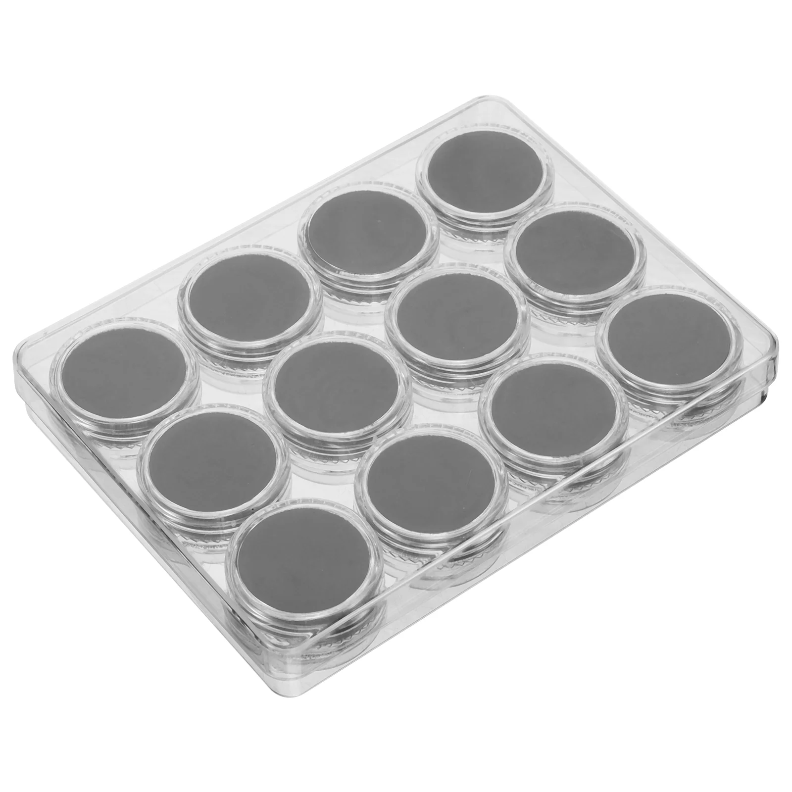 

Rock Simple Bare Stone Box Storage Bins with Lids Gemstone Display Cases Jewelry