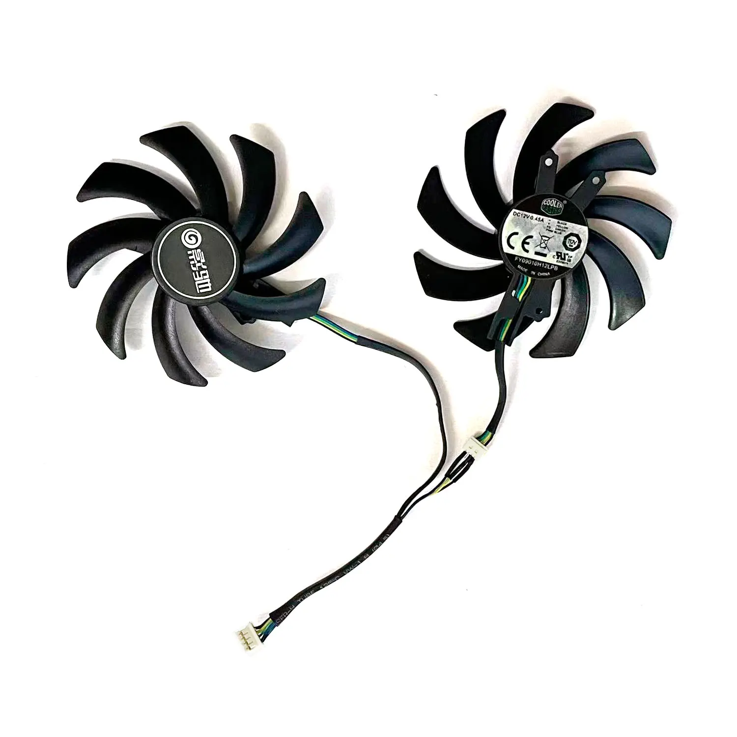 Ventilador de tarjeta gráfica de repuesto, ventilador Original de 85MM, 4 pines FY09010H12LPB DC 12V 0.45A para Galax GeForce GTX 760