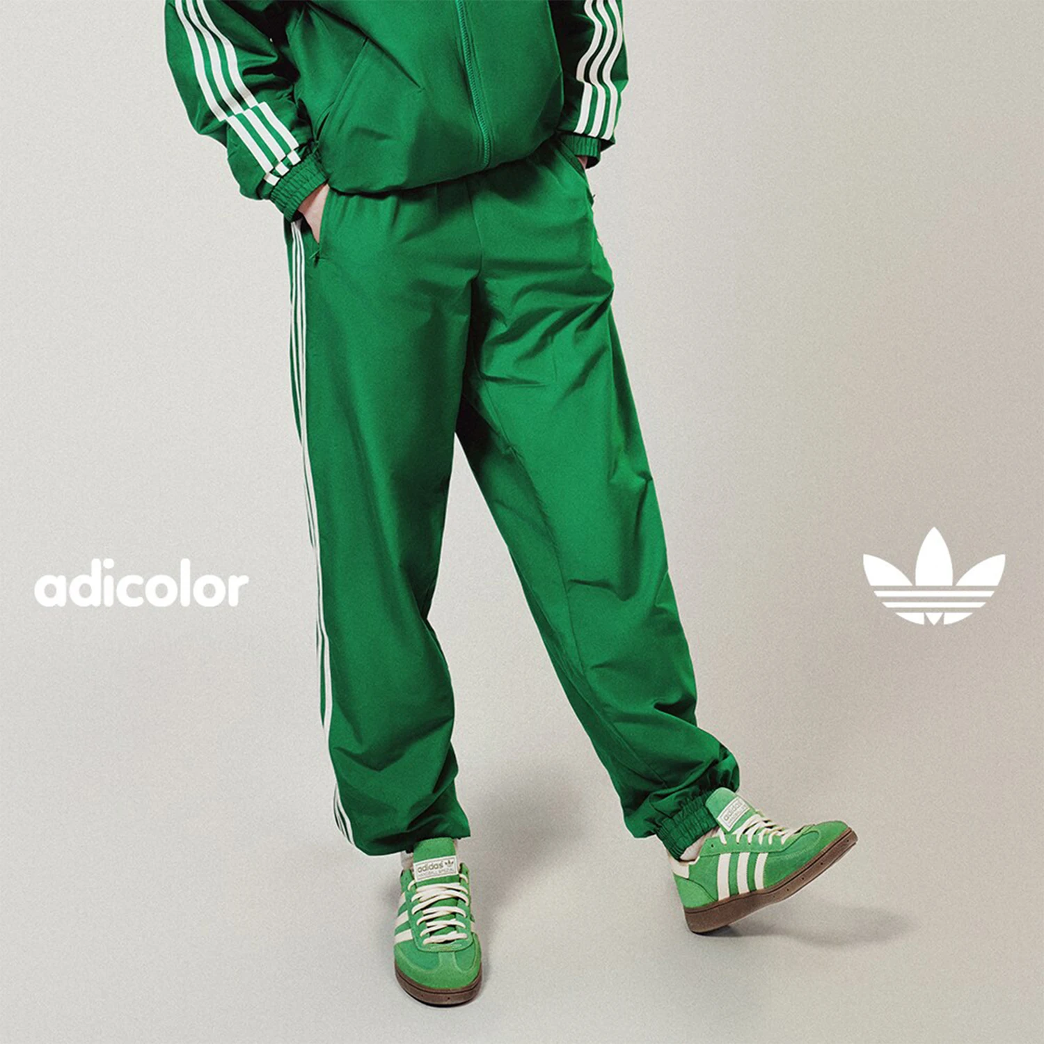 Adidas genuine Trefoil Men's Woven Sporty Training Pants IT2502