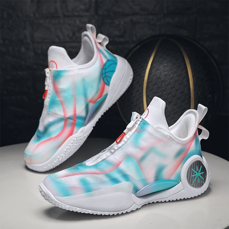 

2026 2025 New Basketball Shoes Men Women Top Quality Sport Shoes Unisex Hard-Wearing Outdoor Training Shoes Youth Anti Slip Gym
