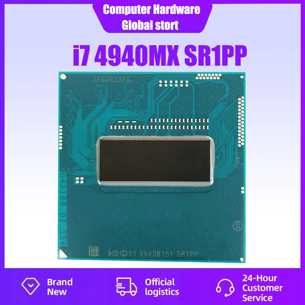 

original CPU I7-4940MX SR1PP I7 4940MX SR1PP processor 3.1G-4.0G/8M PGA socket