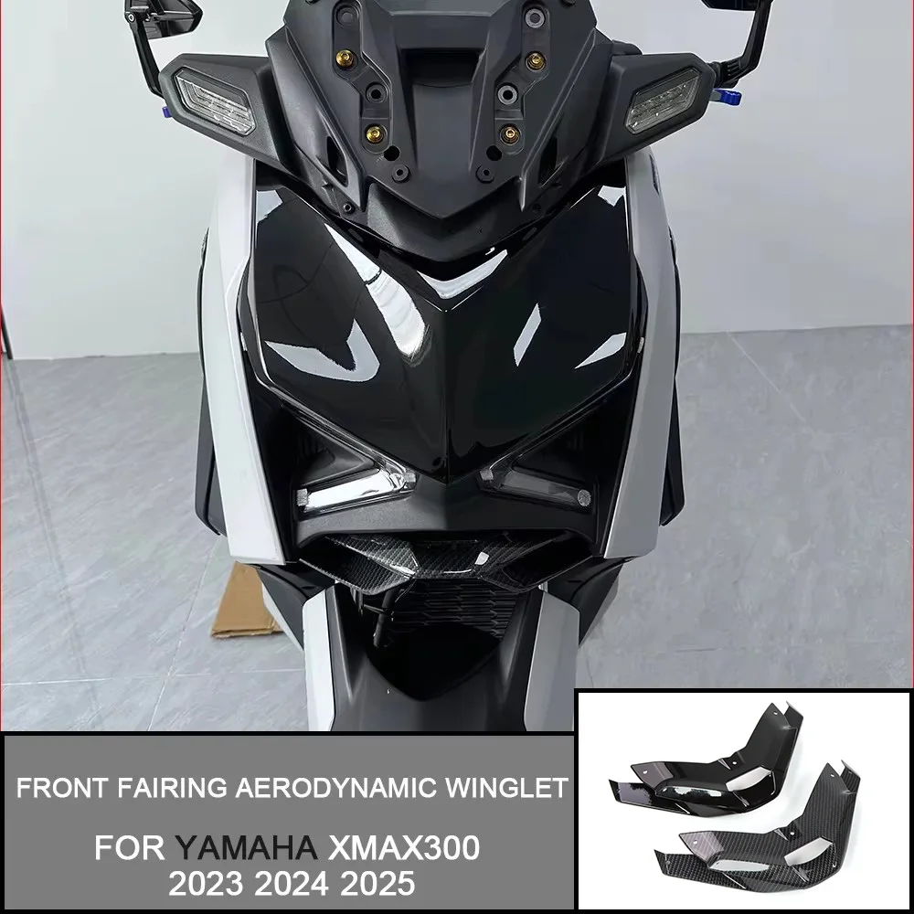 Für Yamaha XMAX 300 2023 XMAX 300 2024 2025 Motorrad Front Verkleidung Aerodynamische Winglet Untere Abdeckung Schutz Schutz Flügel Kit