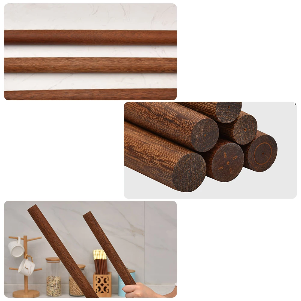 

Solid Wood Rolling Pin Baking Roller Kitchen Cooking Supplies for Pastries Noodles Dumpling Bread Sturdy Handles