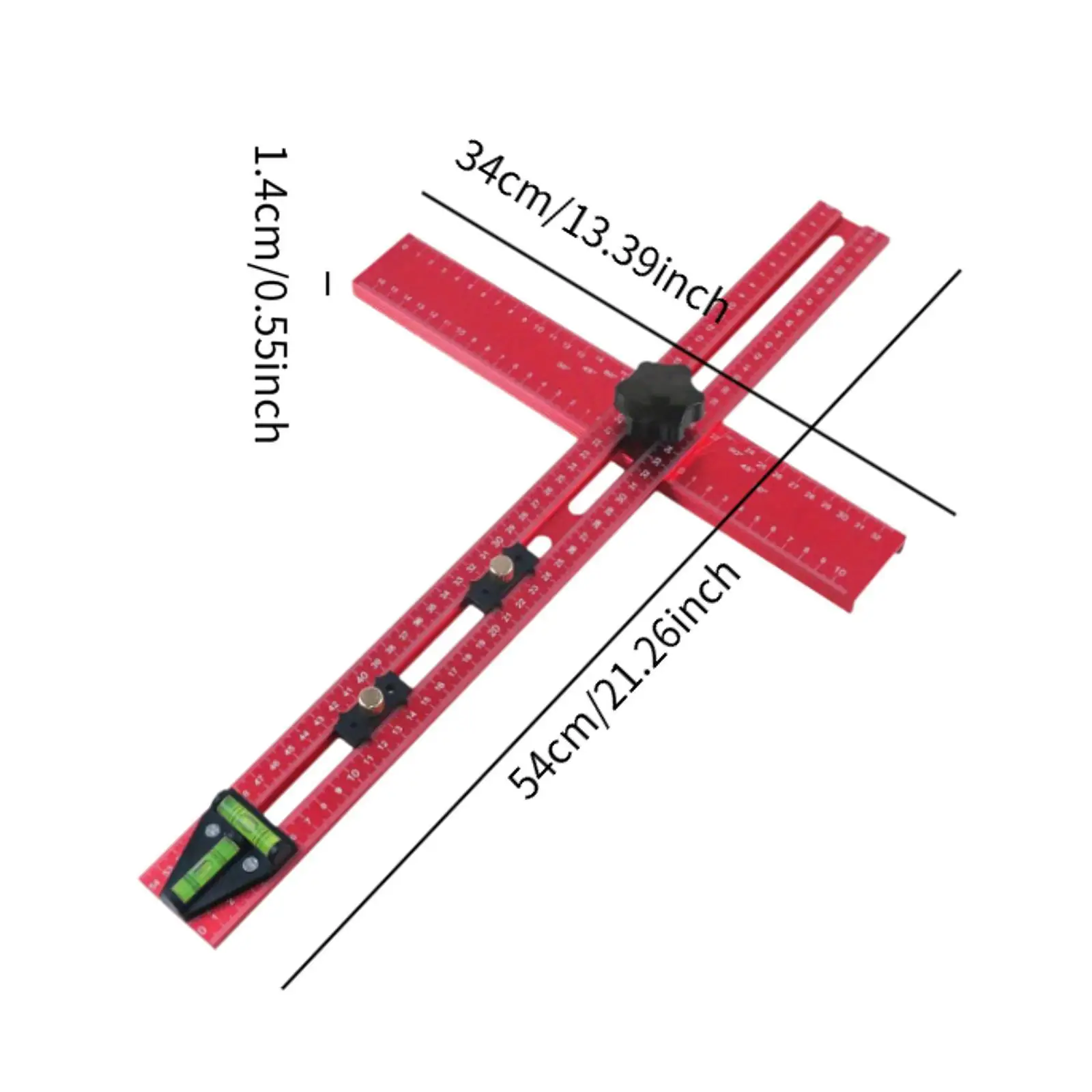 T Square Ruler Marking Gauge Portable Professional Scriber Drawing T Ruler