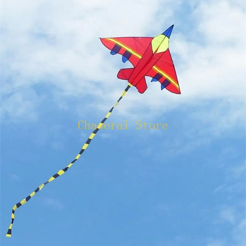 E7CE Air Plane Kite Beach 연주 장난감 쉬운 전단지 화려한 스피너 어린이 야외 선물