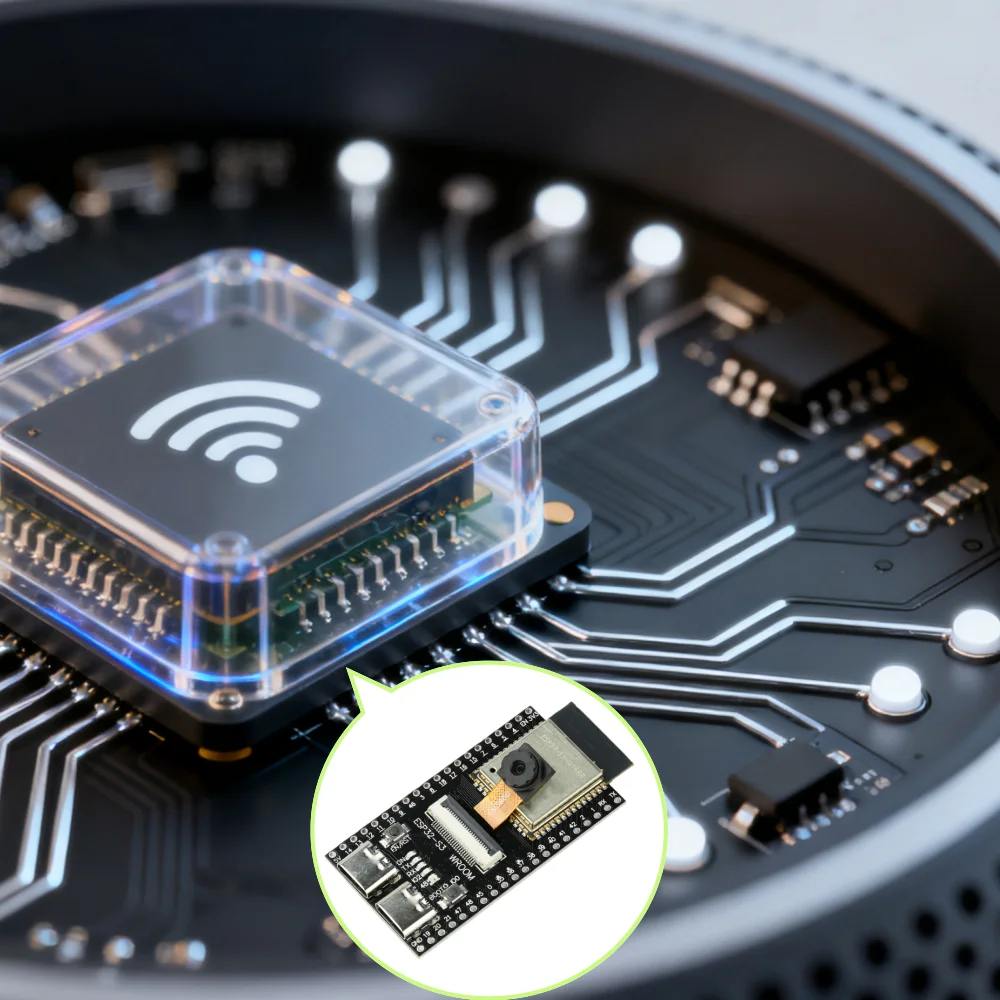 لوحة تطوير ESP32-S3 مع كاميرا OV2640/OV5640/OV3660 وحدة بلوتوث واي فاي منخفضة الطاقة مزدوجة من النوع C لمشاريع إنترنت الأشياء