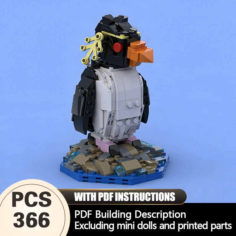 

Creators Animal Series Model MOC Building Bricks Penguin Modular Technology Gifts Holiday Assemble Children Toys Suit
