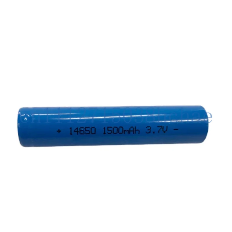 14650 rechargeable lithium battery 3.7v 1500mAh flat head for soldering tabs