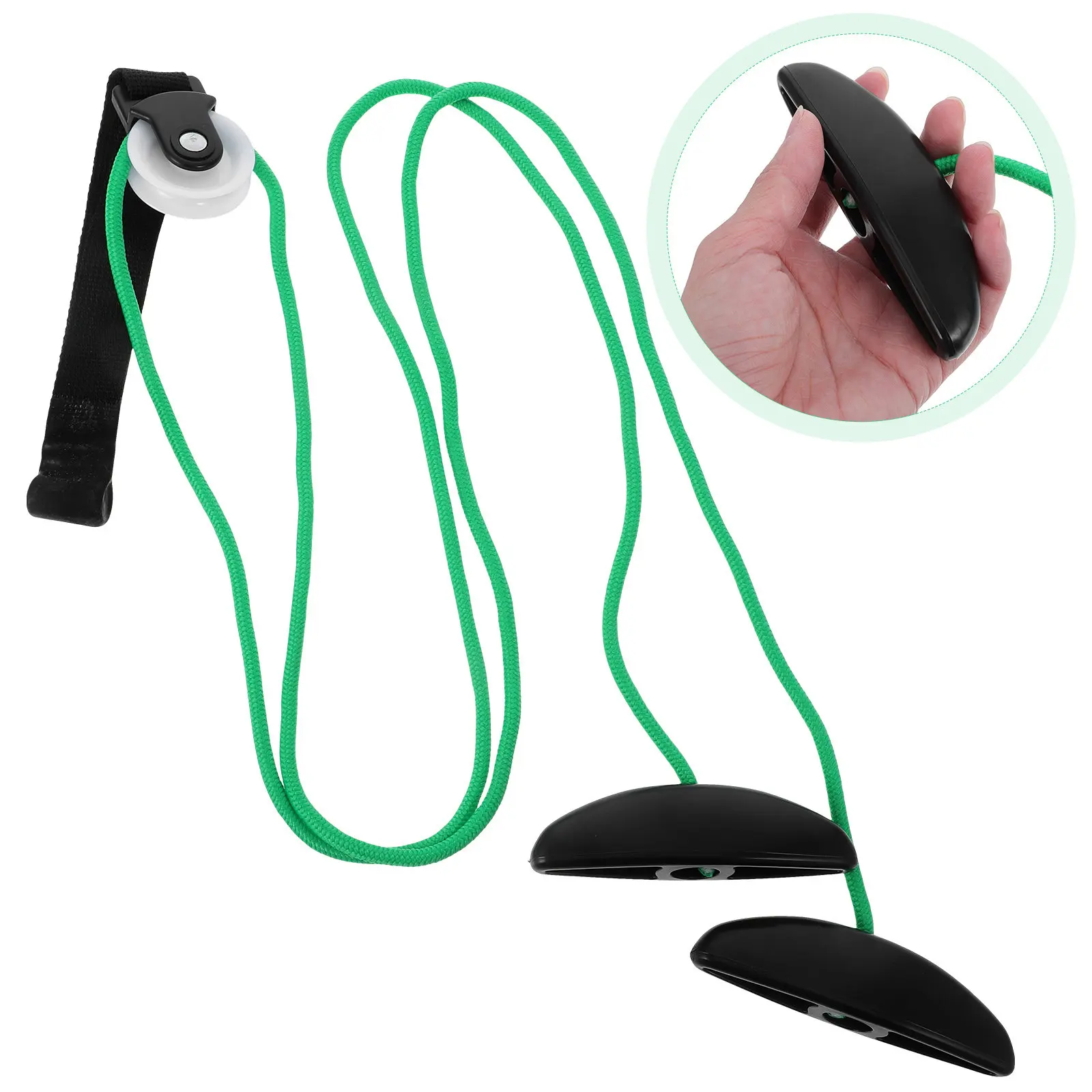 Over Door Shoulder Pulley for Rehabilitation Range of Motion Recovery and Upper Body Exercise Training