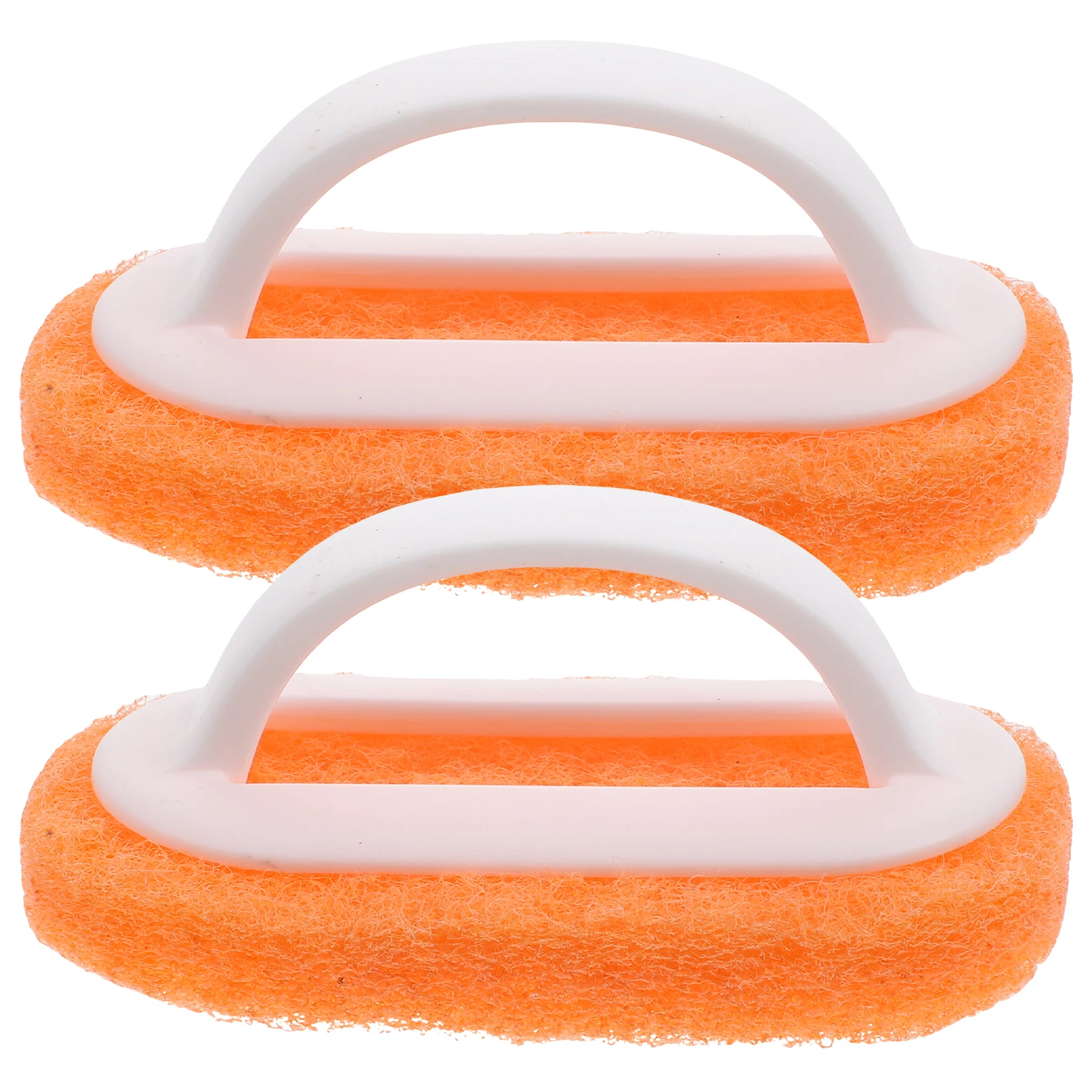 

2pcs Dish Cleaning Brush Kitchen Scrub Brush For Pan Stains Sturdy Bristles Ergonomic Handle Dishwashing Tool Household