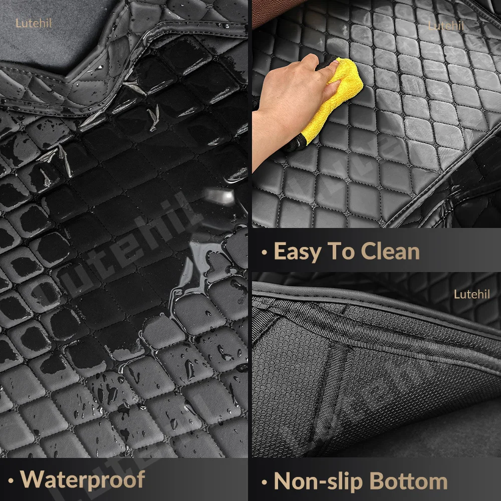 Lutehil Car Trunk Mat For Toyota RAV4 2013 2014 2015 2016 2017 2018 2019 Custom Car Accessories Auto Interior Decoration