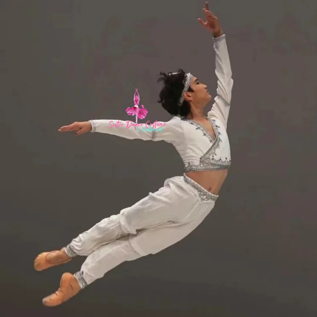 

New Dancer Variations ballet dress High-end private custom men's performance competition dress