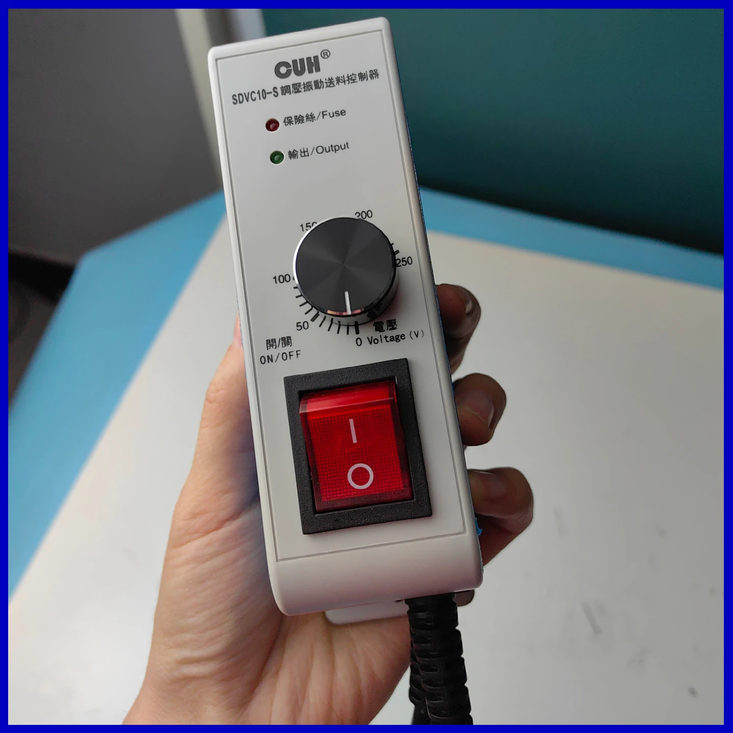 GZV1 Miniature Electromagnetic Vibration Feeder Special Governor Voltage Controller To Adjust The Feeding Amount SDVC10-S