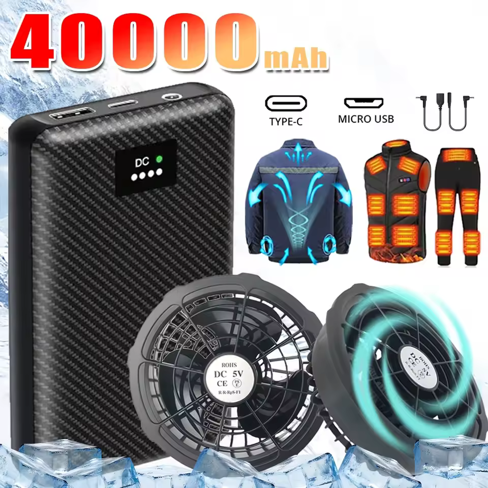 Ranwomen 40000mAh 보조 배터리