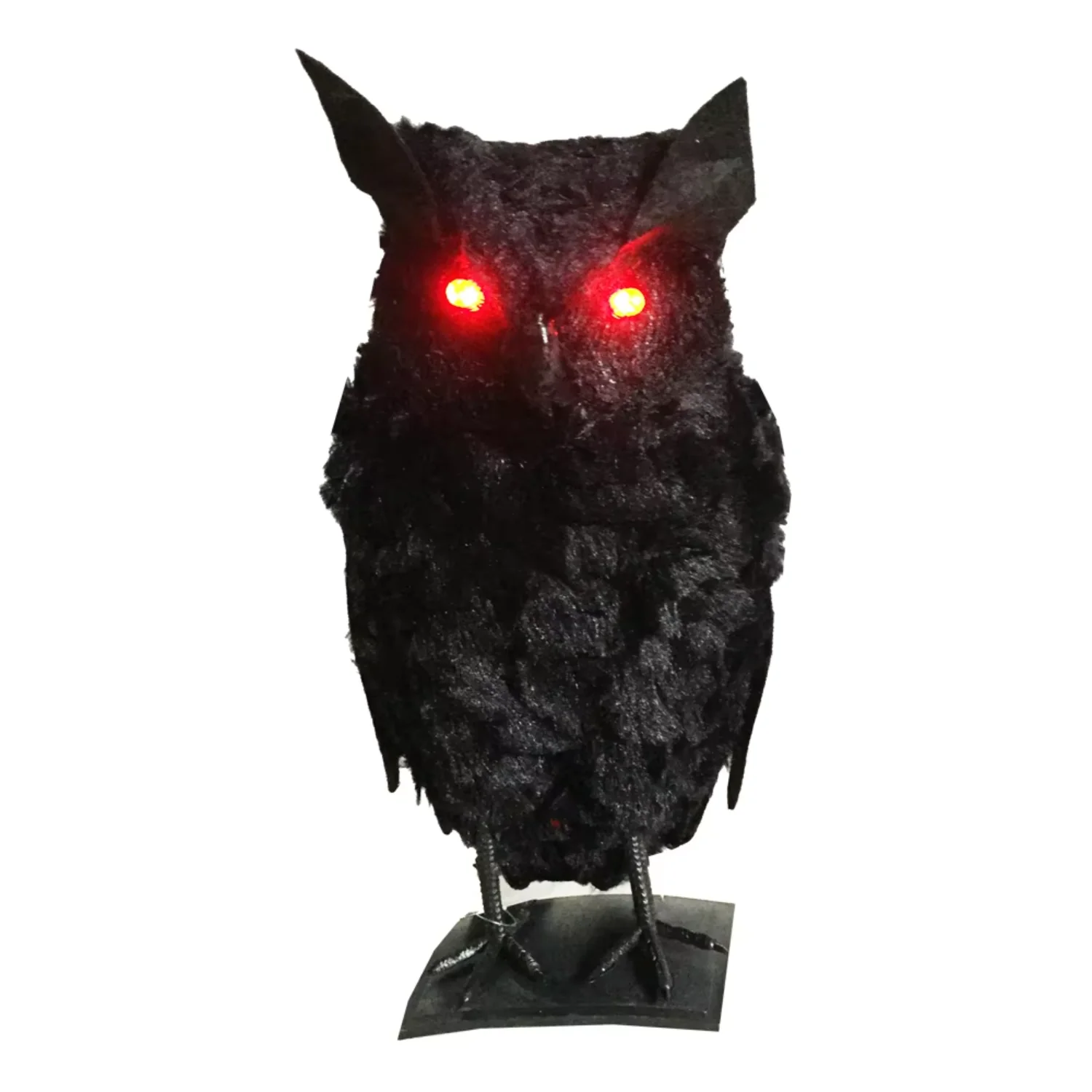 New Product  Halloween Standing Owl with LED Light for