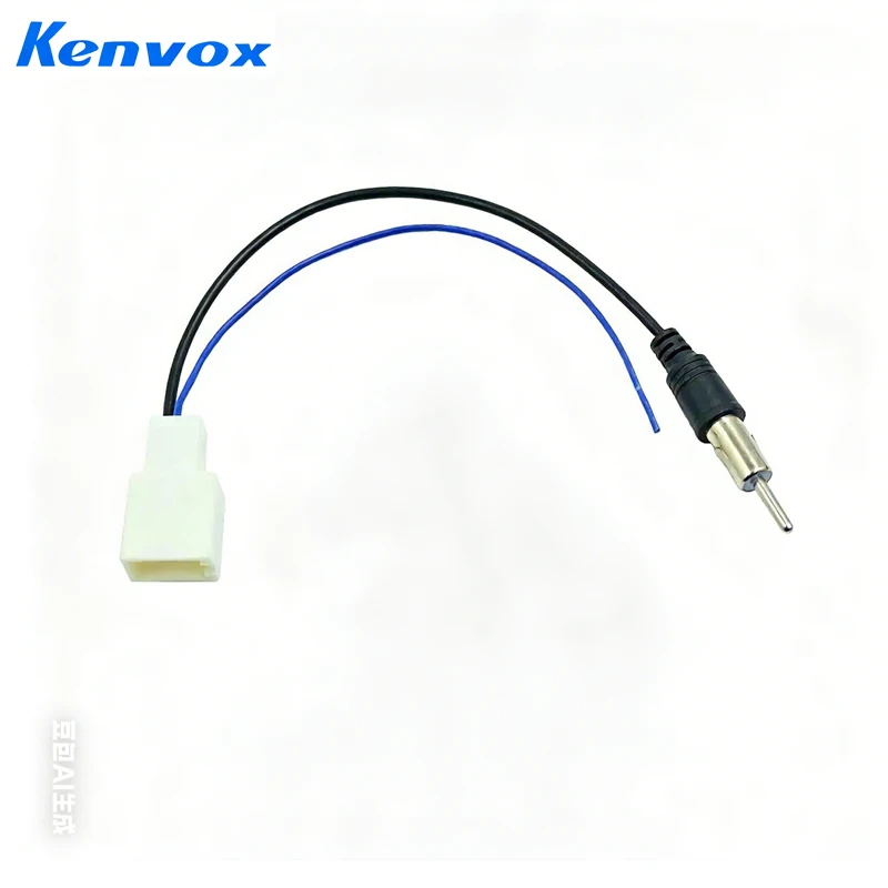 Radio Stereo CD Changer Antenna Female Plug Cable Adapter DC 12V For Toyota For LEXUS RX For Yaris For RAV4 For Camr