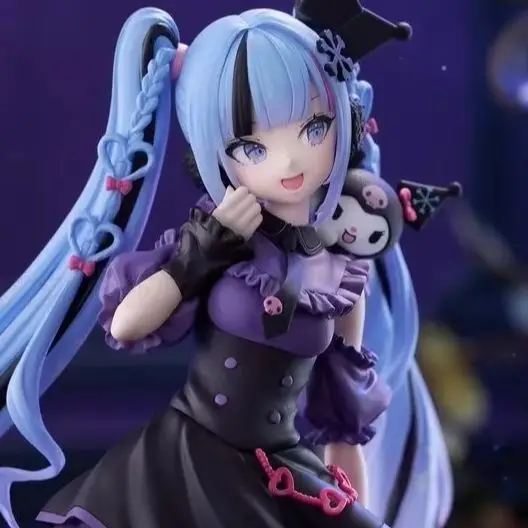 【in-stock】furyu-trio-try-it-hatsune-miku-kuromi-anime-figure