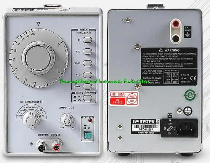 GAG-810 Audio Generator signal generator Sine wave square wave output10Hz- 1MHz