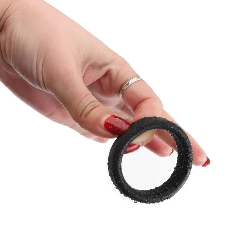 1pcs New Penis Ring Elastic Cock Ring Delay Ejaculation Silicone Sex Toys for Men Adult Products