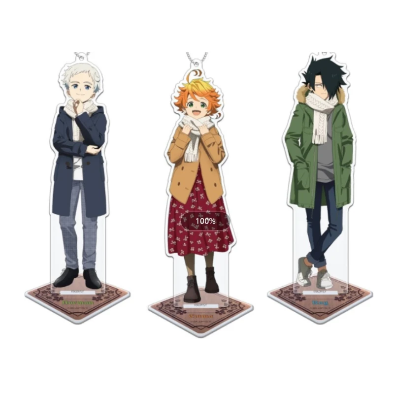 لعبة نورمان إيما راي آنا الاكريليك حامل دمية أنيمي موجيكا نموذج لجسم لوحة تأثيري لعبة للهدايا