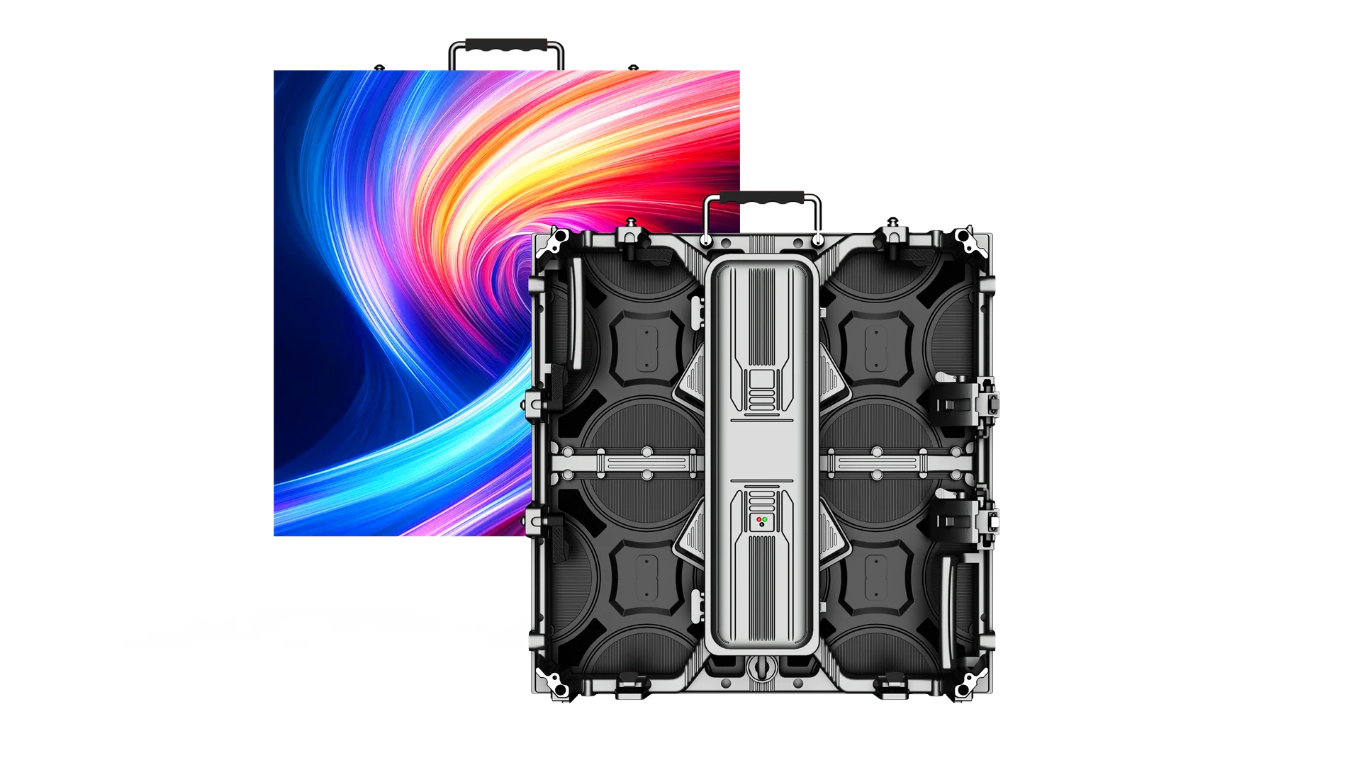 Indoor & Outdoor High-Definition LED Video Wall Display, P1.95 / P2.604 / P2.976 / P3.91 Pixel Pitch, 500×500mm Cabinet Size