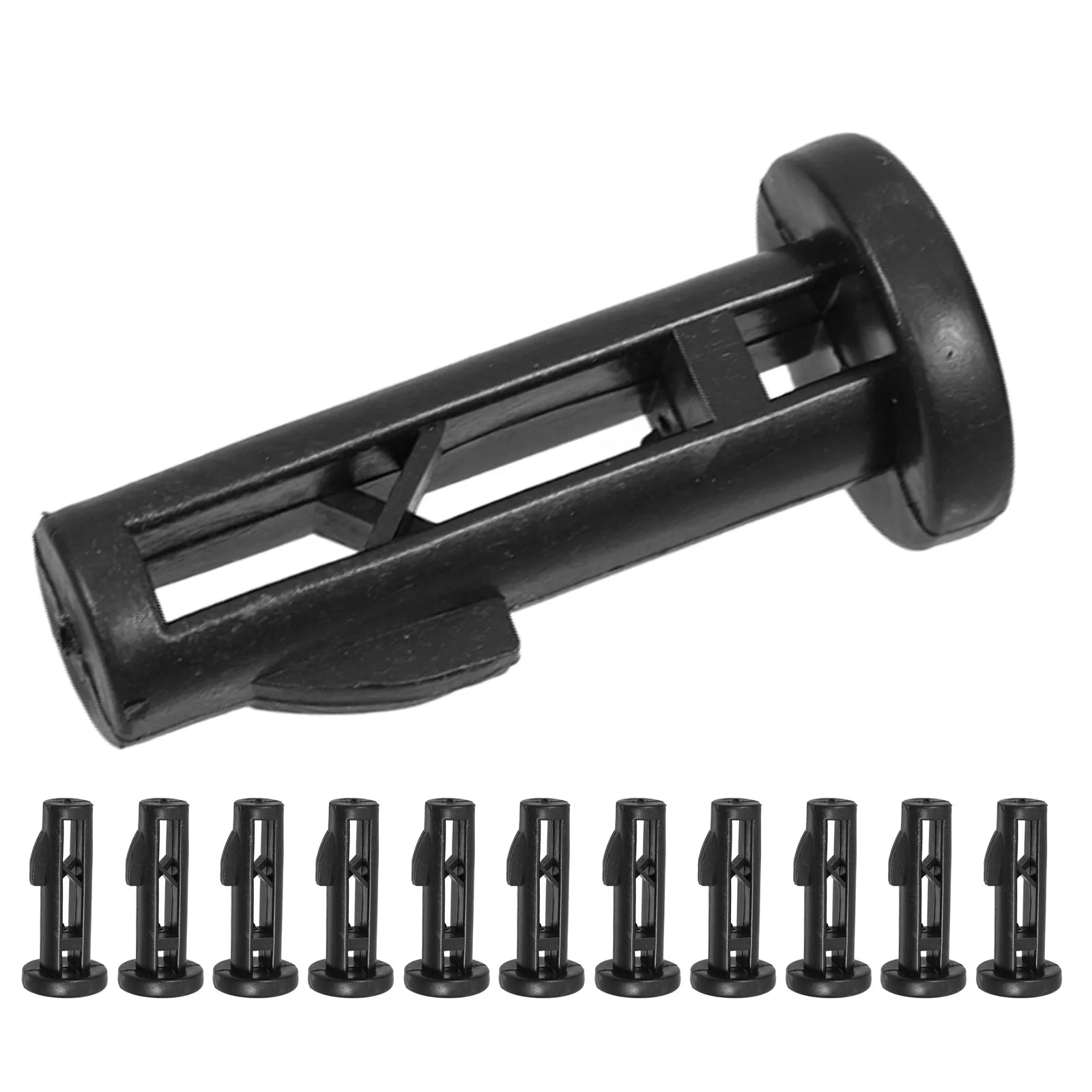12Pcs Trash Can Lid Hinge Replacement Pins for 240L Outdoor Wheeled Bins Windproof Weather Resistant Bin Lid Catch Clamp