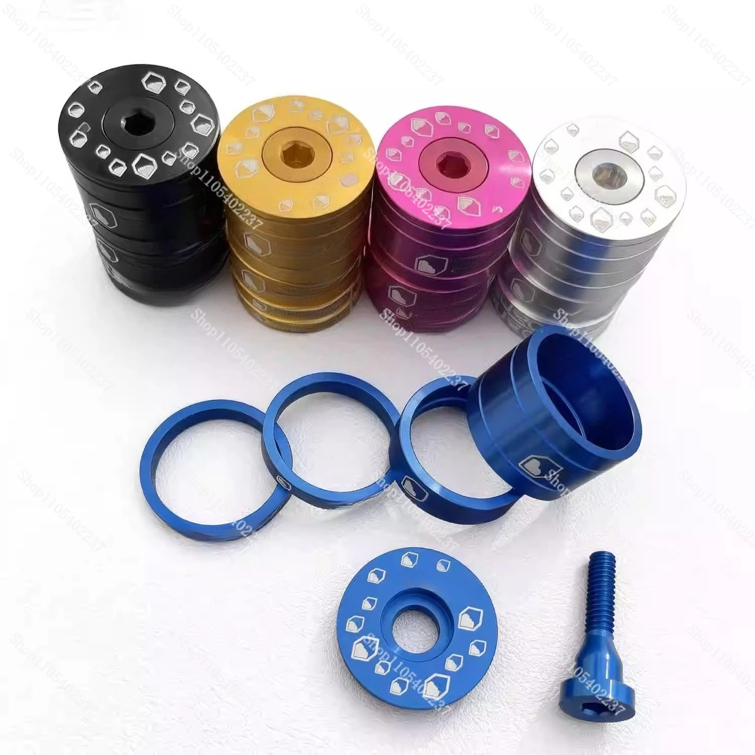 Washer, anode color handle vertical washer, wrist group cover, wrist group screw three-piece set brand new