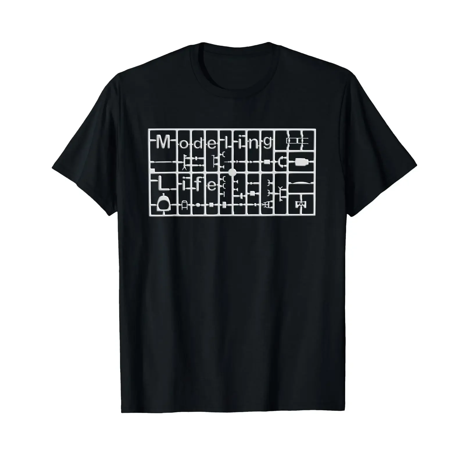 Modeling Life For Plastic Model Kit Enthusiast T Shirt vintage Washed designer clothes Comfortable streetwear Breathable Unisex