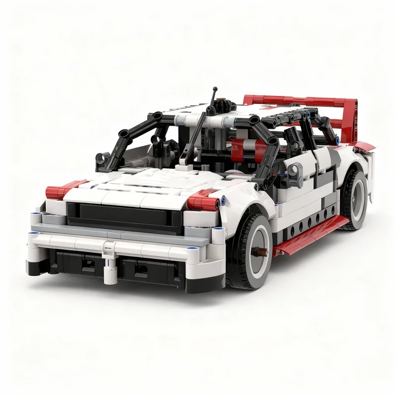 

890PCS MOC City Champions Super Car Sport 90 Quattro Imsa Gto Model Technology DIY Creative Assembly Bricks Display Gift Home