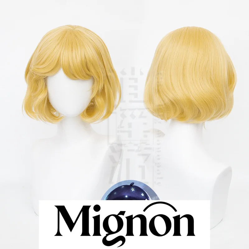 Identity V: Dziewczyna, która rozpaluje gwiazdy - peruka cosplay, symulacja skóry głowy, fioletowy kolor skóry, prezent na Halloween