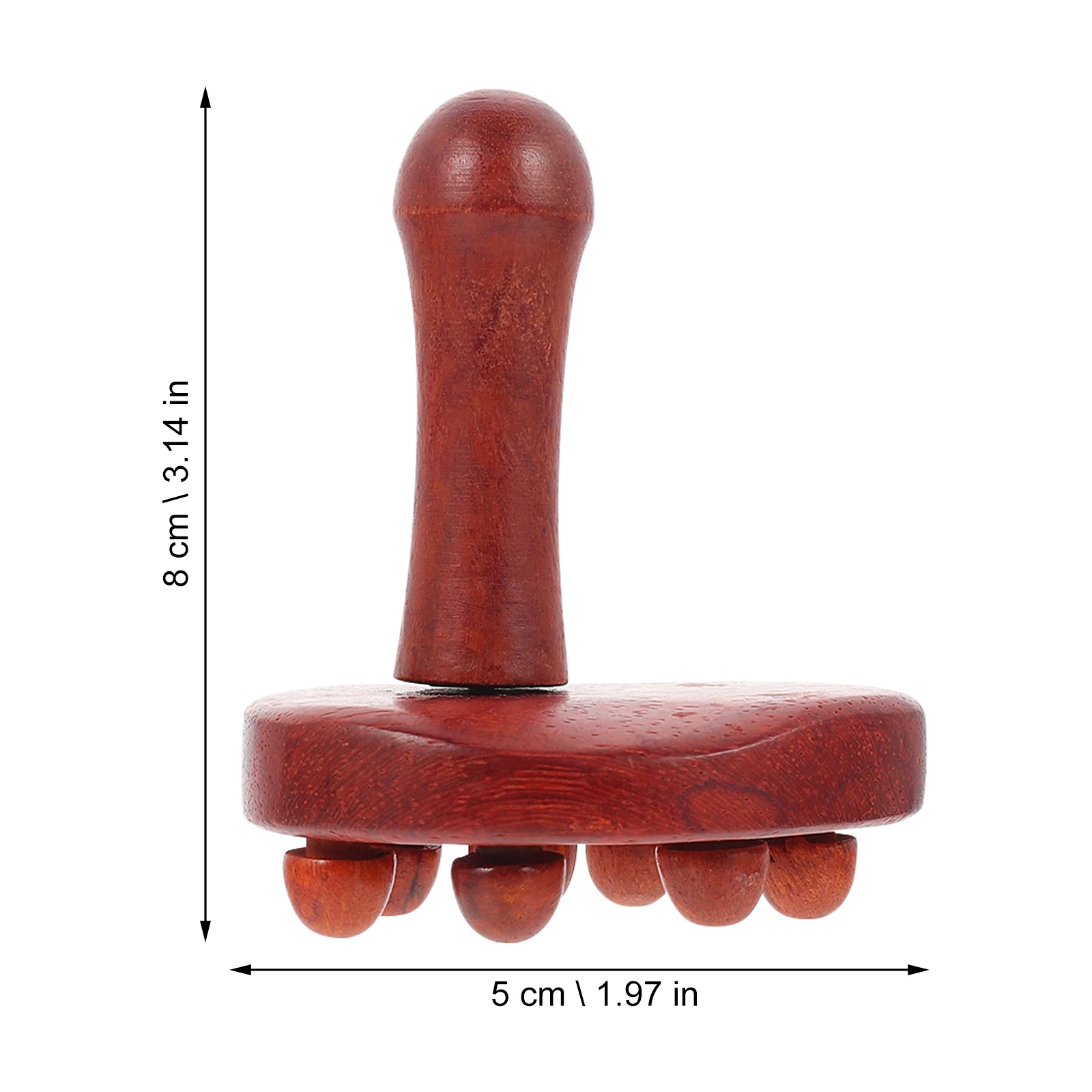 Masajeador corporal de madera, herramienta de relajación ergonómica H, dispositivo de masaje de cuerpo completo, alivio de tensión aromática Manual en forma de pie