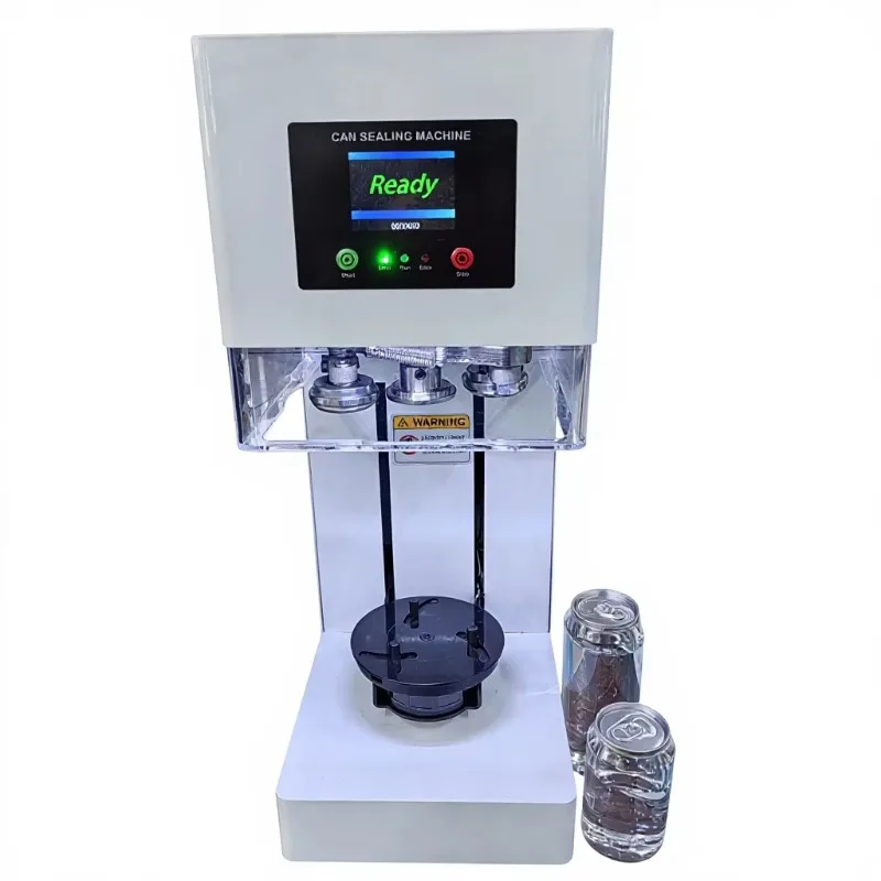 Portable Electric PET Aluminum Can Sealing Machine Automatic  Lid Sealing Machine New Condition Gear