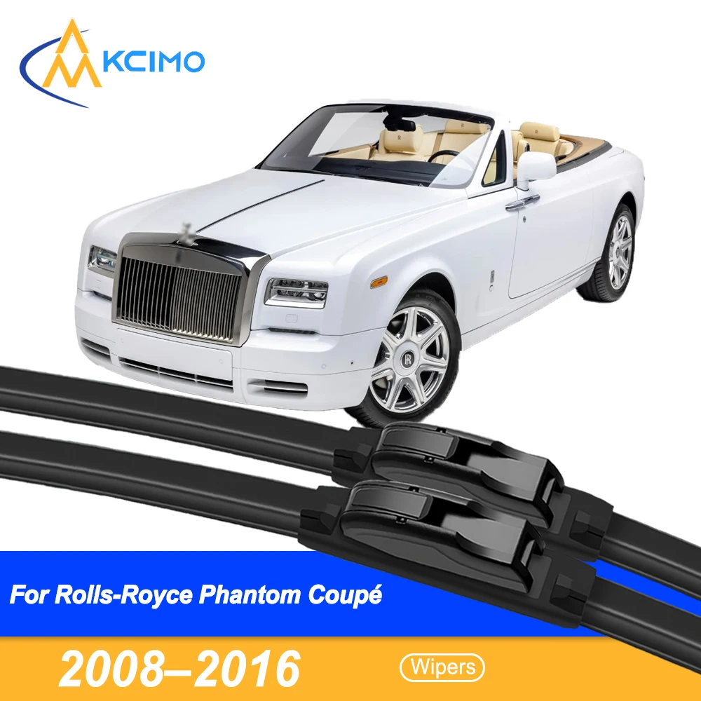 

For Rolls-Royce Phantom Coupé Front Wiper Blade Car Wiper 2008–2016 Windshield Window Fittings 2pcs
