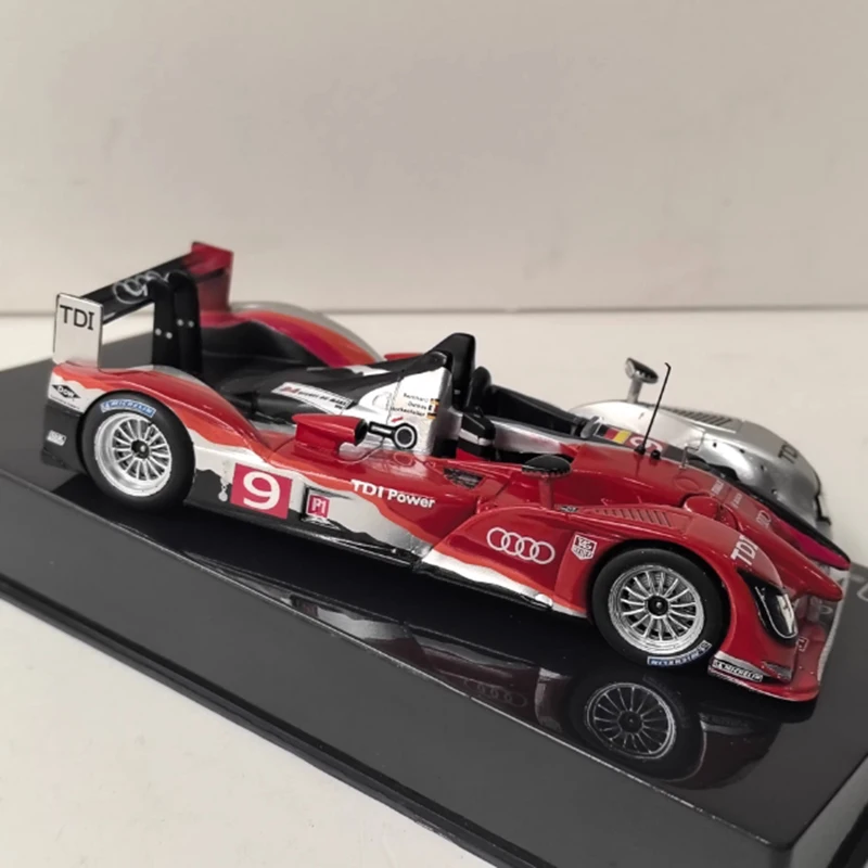 IXO 1/43 Scale R15 TDI 9 LMP1 2010 Alloy Simulation Car Model Static Collection Decorated Holiday Gifts Toys Souvenir Gift