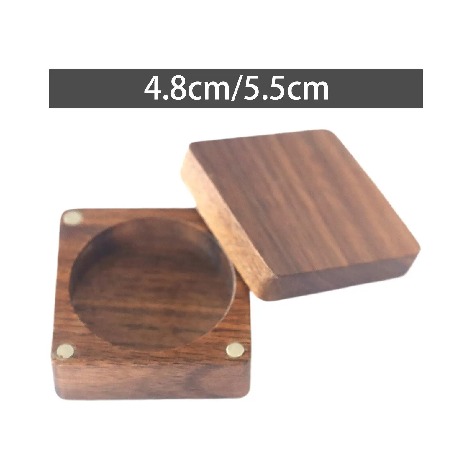 صندوق تخزين العملات المعدنية المربعة، حامل عرض تقديمي لهواة الجمع #3