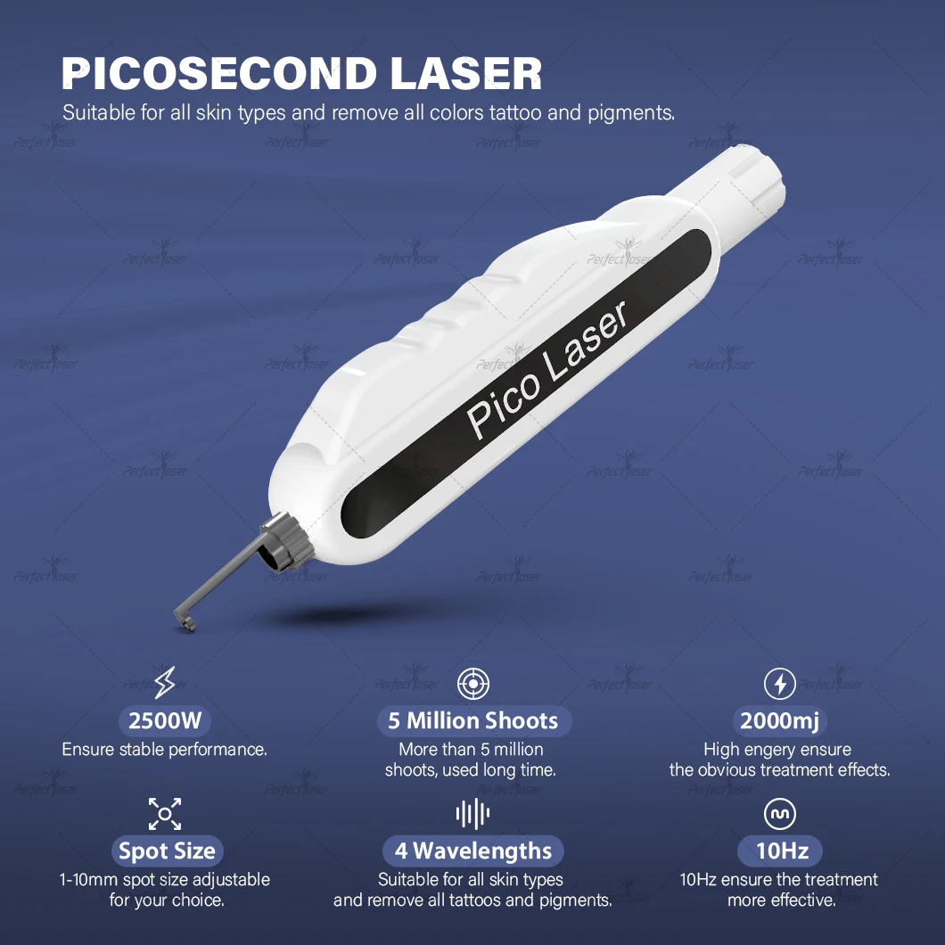 Perfectlaser 808 Diode Laser Hair Removal Machine Picosecond Laser Nd Yag Tattoo Removal Professional for Skin Pigmentation Pico