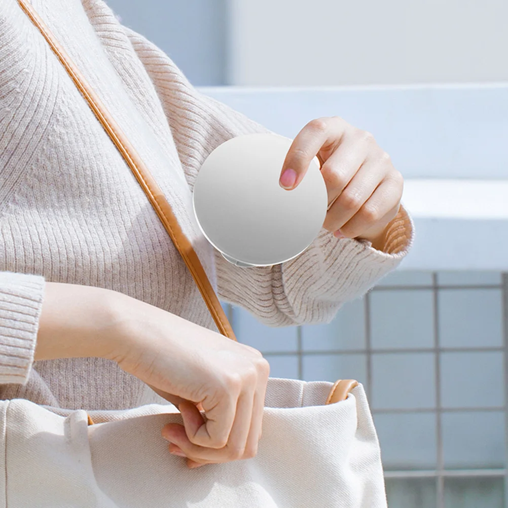 

Compact Folding Magnifying Mirror Mini Round Pocket Makeup Travel Small Handheld Portable Mirror Hand Mirrors Compact Mirrors